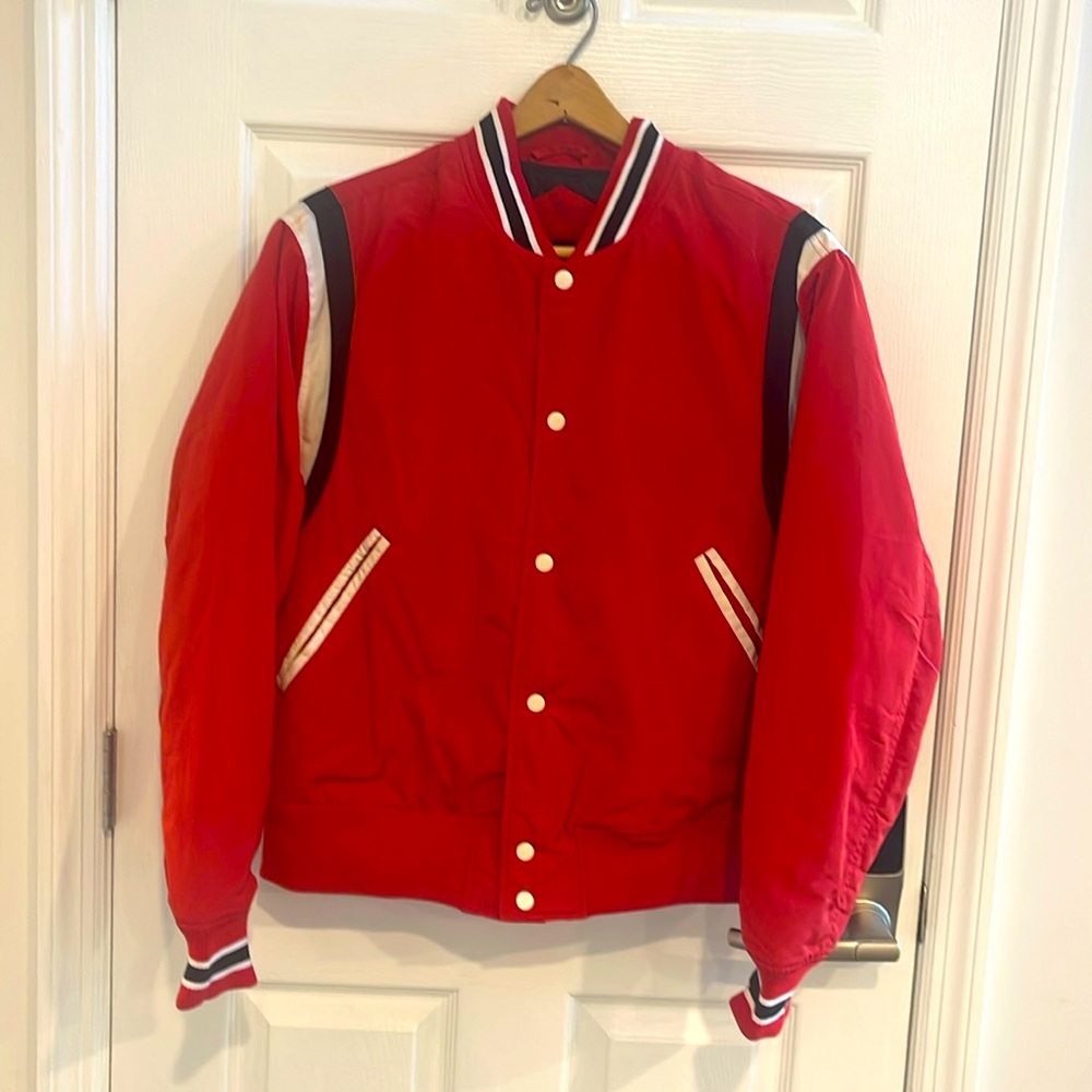 Red Lckr Varsity Jacket
